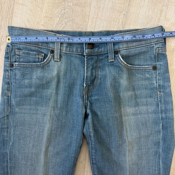 Citizens Of Humanity Kelly Low Waist Boot Cut Blue Jeans Size 27 - Picture 11 of 13